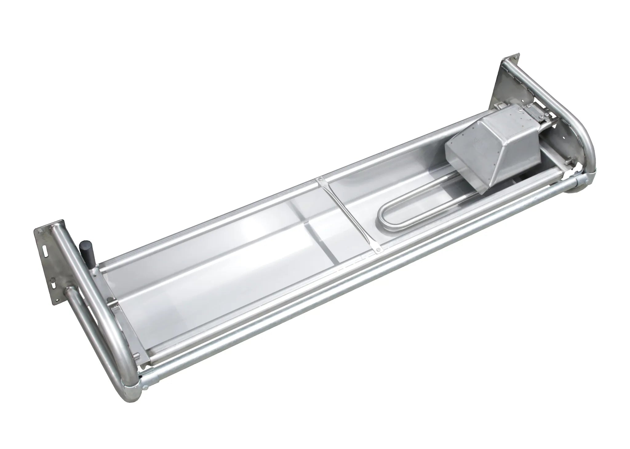 Flachschwenk-Trog 1,5 m - Inhalt 50 l für Wandmontage, Wanne und