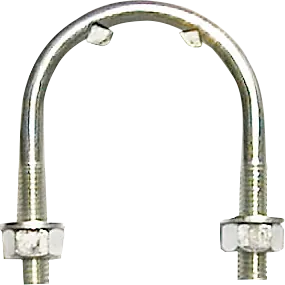 Befestigungsbügel für Pfosten 1 1/2" bis 2", verzinkt