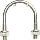 Befestigungsbügel für Pfosten 1 1/2" bis 2", verzinkt