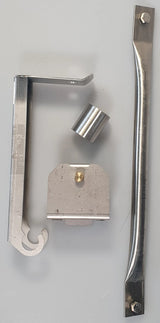 Stopfenhalter Schnellablauf-Trog mit Querrohr und Schrauben