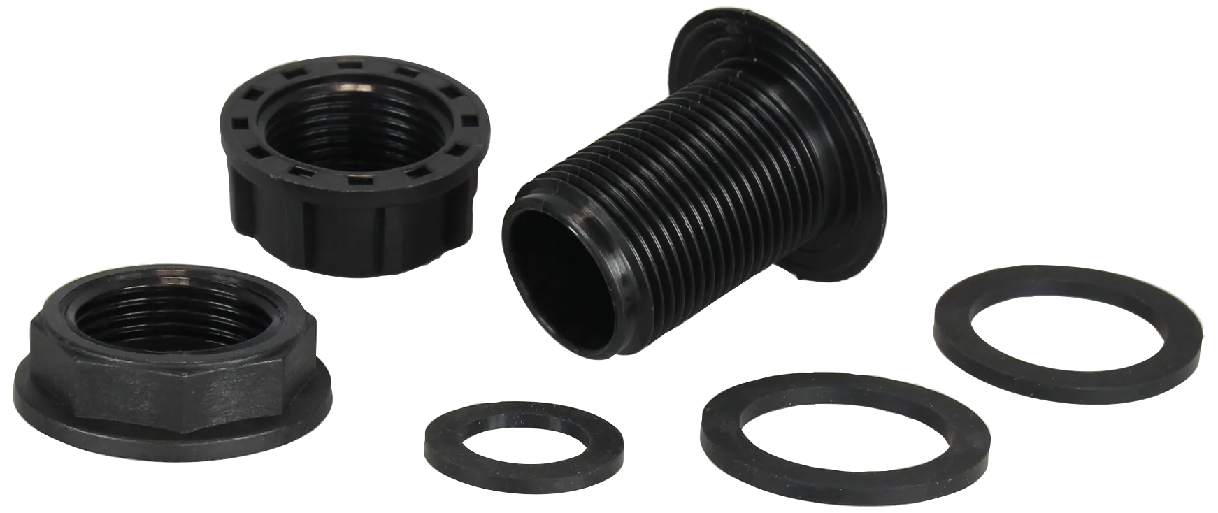 Ablaufgarnitur 1" für Edelstahltröge Suevia, Kunststoff, 25/33 mm