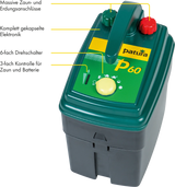 P60, Weidezaun-Gerät für 9 V und 12 V