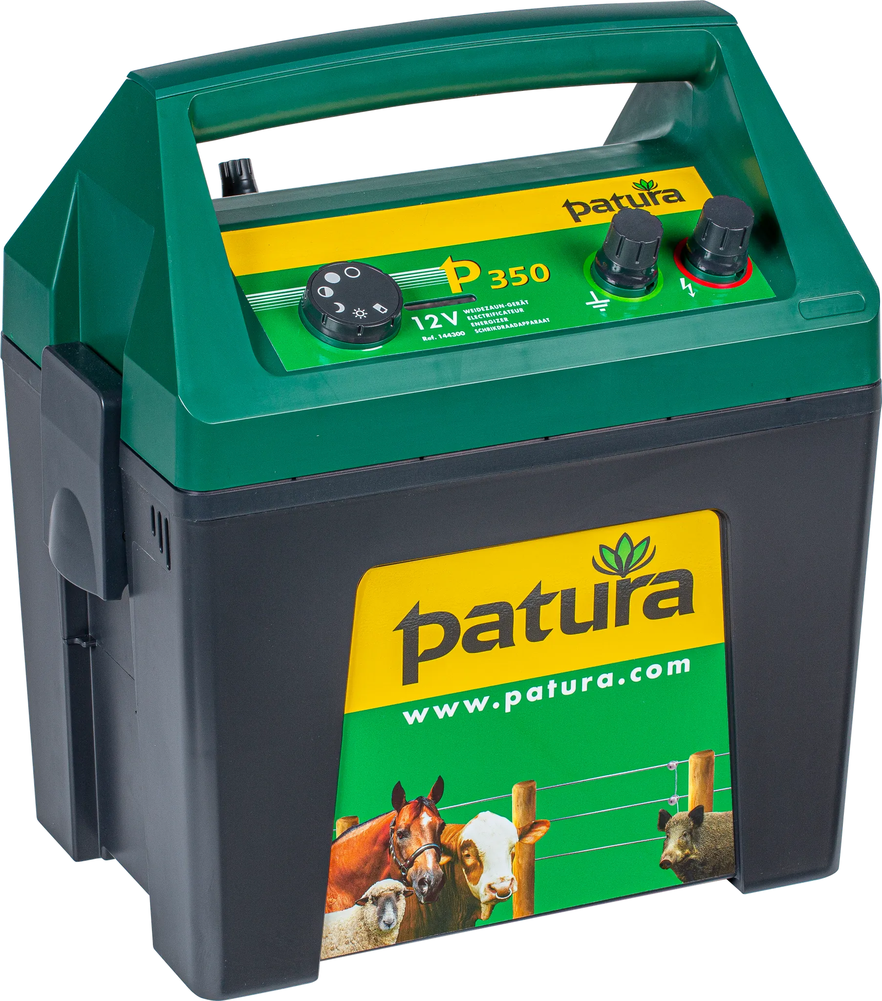 MaxiBox P350, Weidezaun-Gerät für 12 V Akku