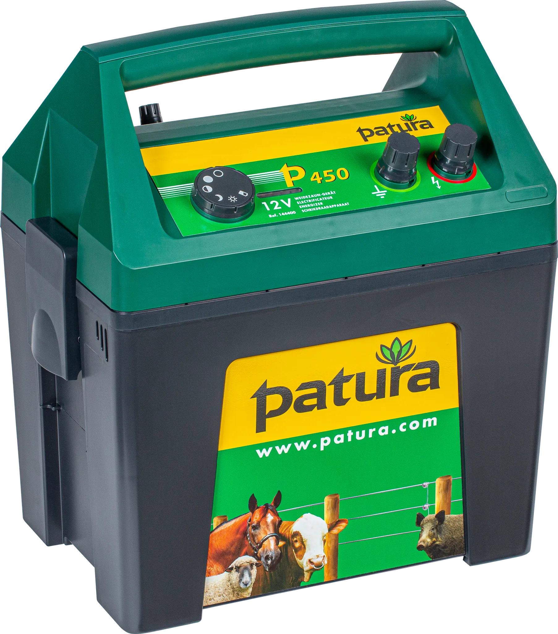 MaxiBox P450, Weidezaun-Gerät für 12 V Akku