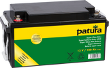P4500 mit Sicherheitsbox, Erdstab, Super-Vlies-Akku 100 Ah und Solarmodul