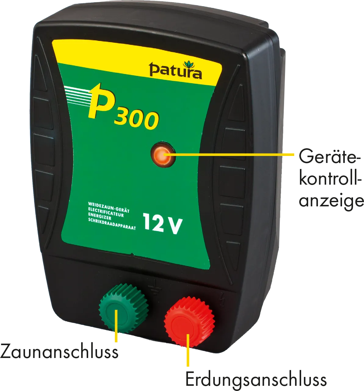 P300, Weidezaun-Gerät für 12 V Akku