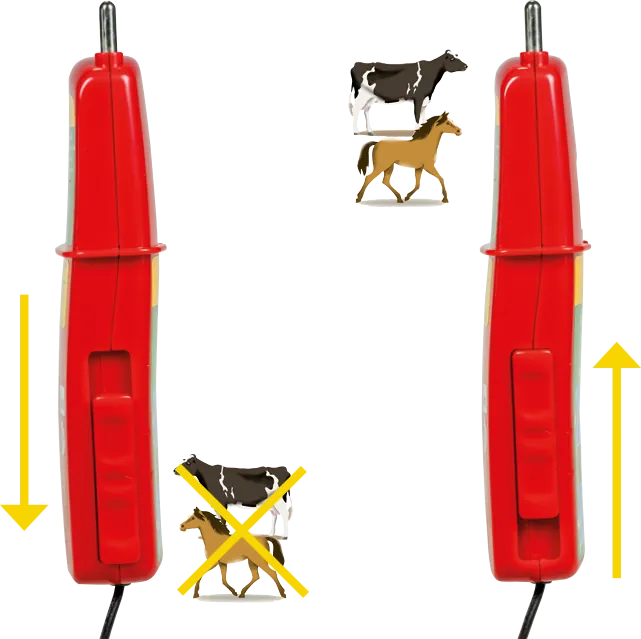 Digital-Voltmeter mit zuschaltbarem Belastungswiderstand