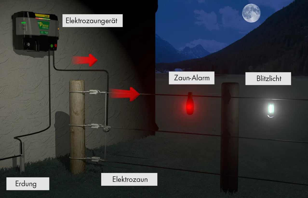 Zaun-Alarm