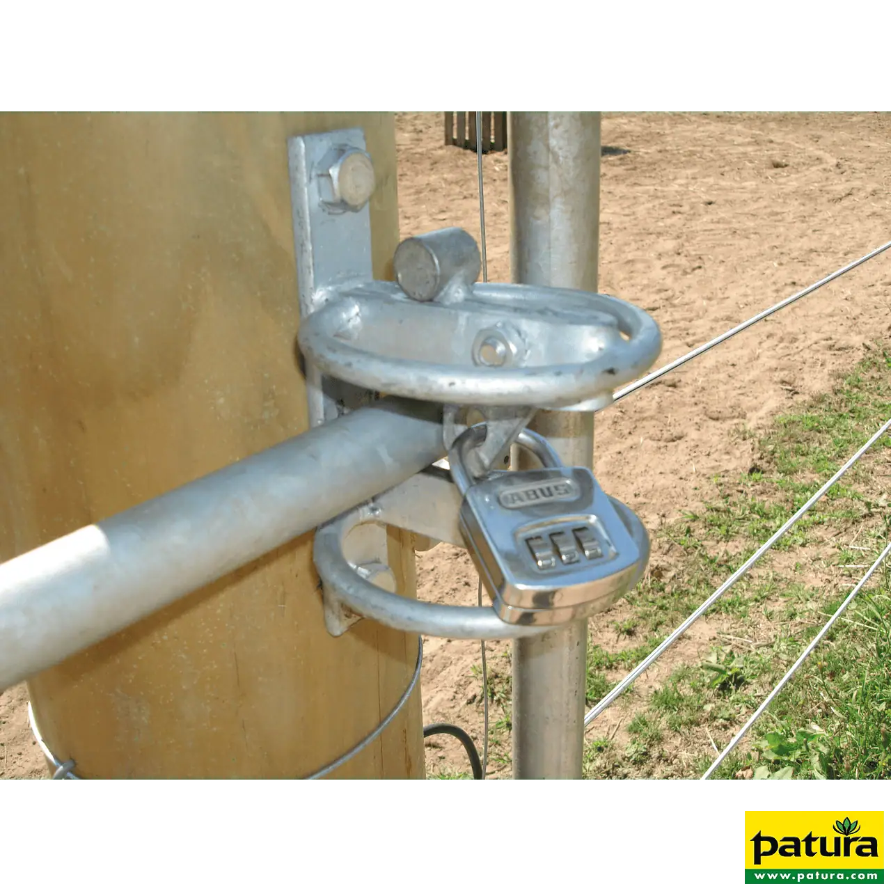 Profi-Weidezauntor Höhe 0,90 m, breite verstellbar