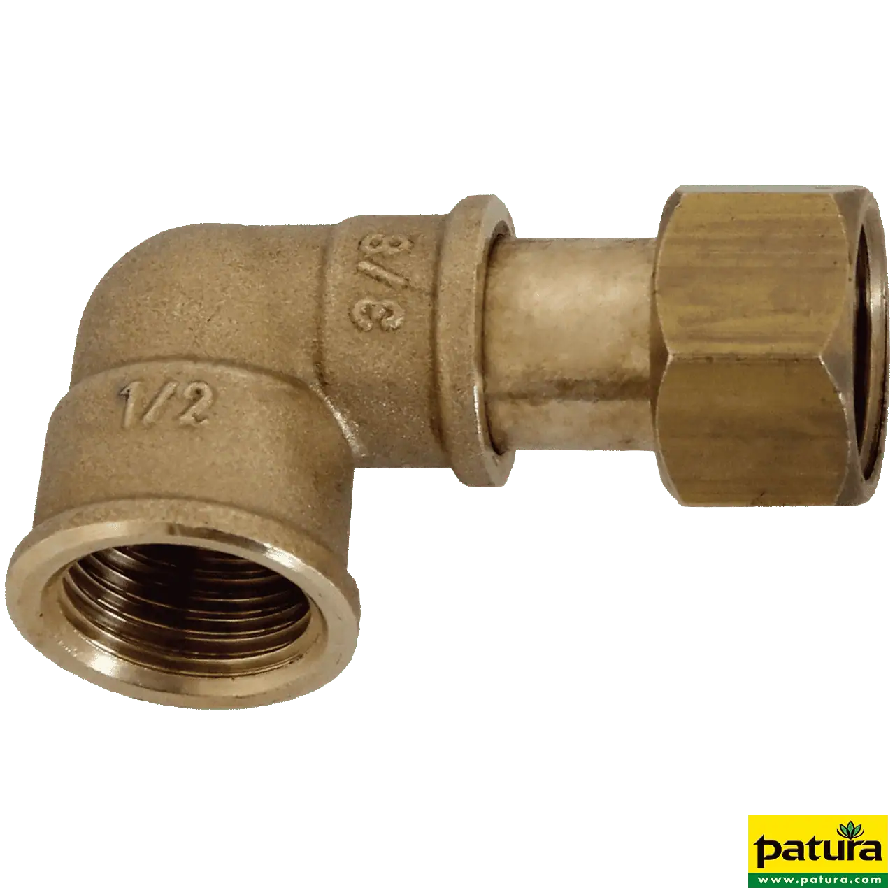 Winkelverschraubung 1/2" x 1/2" IG
