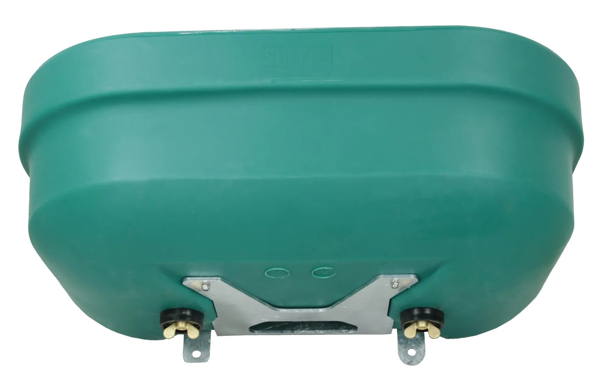 Anbau-Doppeltränke für Weidefäßer Modell FT55, Inhalt 55 Liter