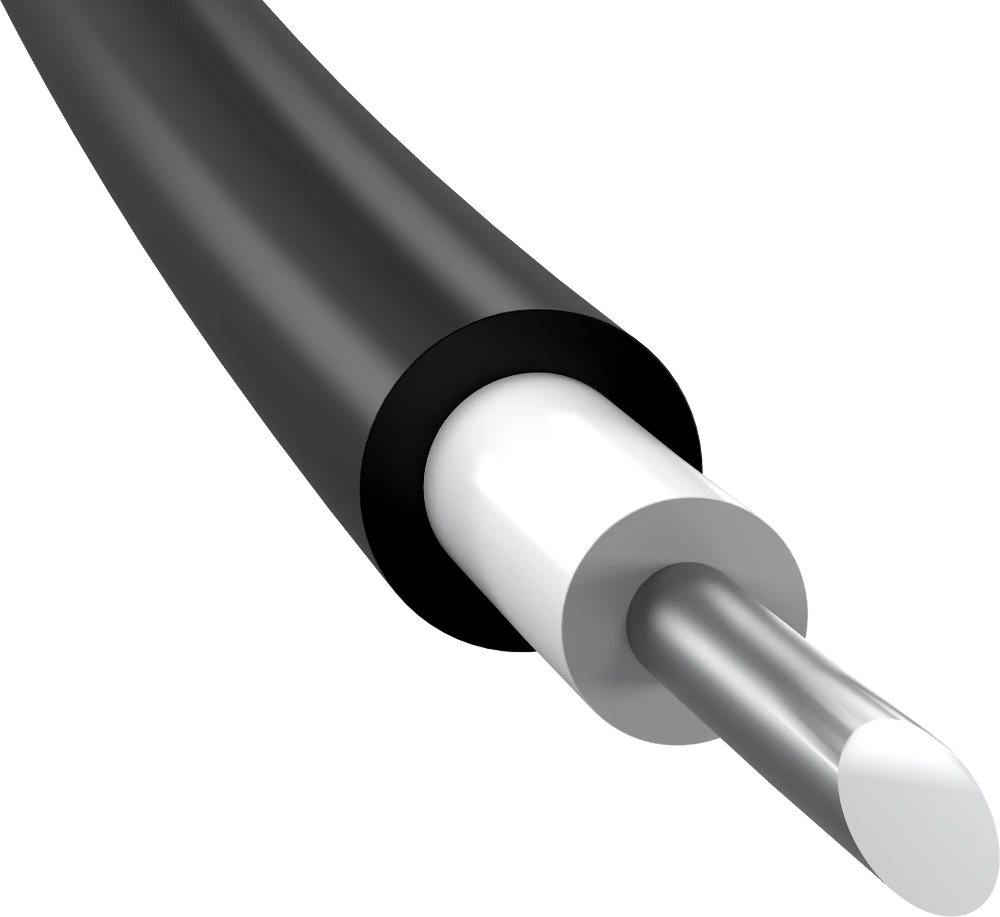 Hochspannungs-Elektrozaunkabel 2,5 mm, 200 m Rolle
