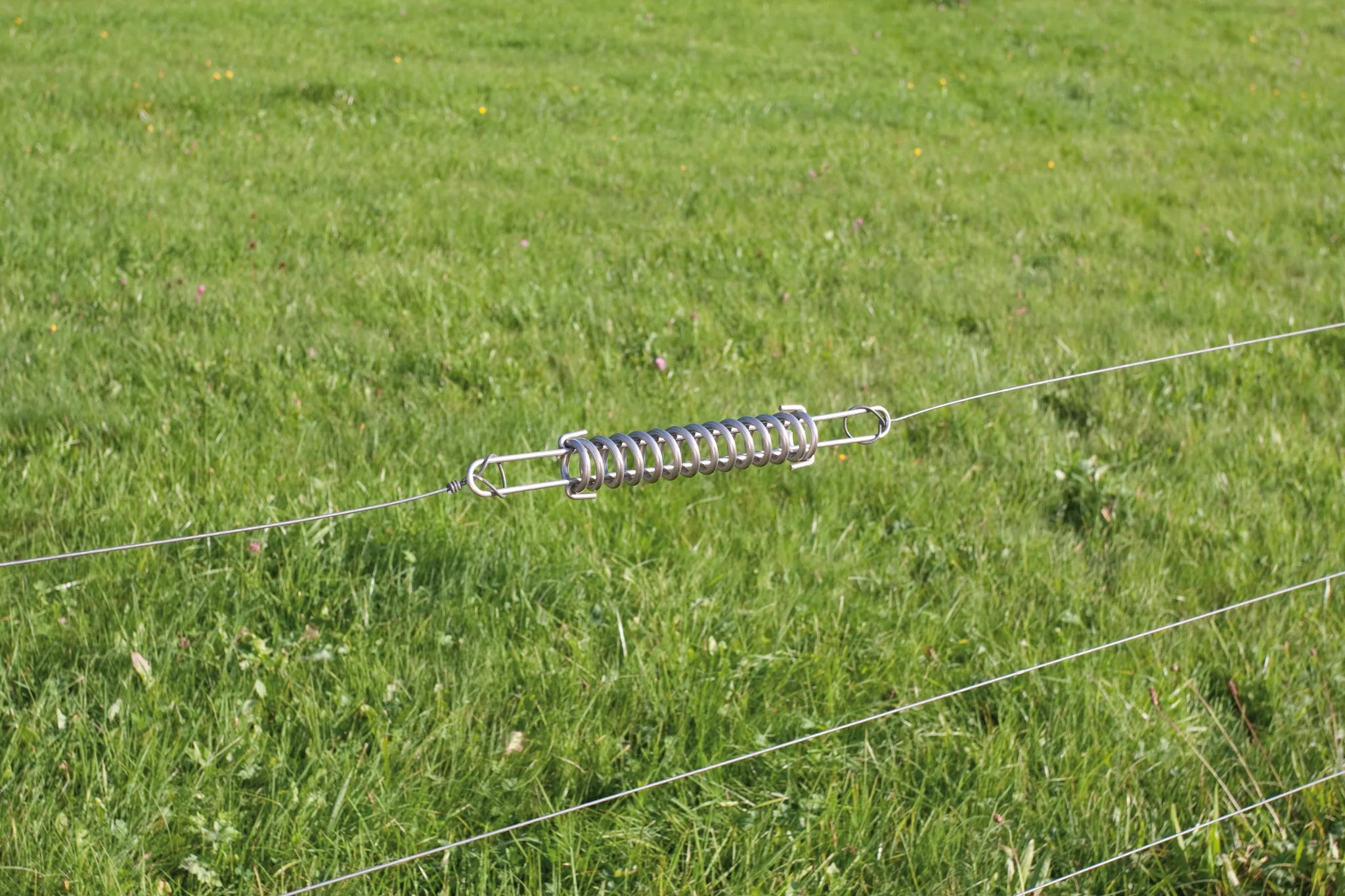 Stahlspannfeder Edelstahl, für Stahldraht d= 1,6 mm und d= 2,0 mm