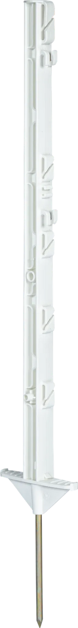 Kunststoffpfahl 0,73 m, 5 Drahthalter (10 Stück / Pack)