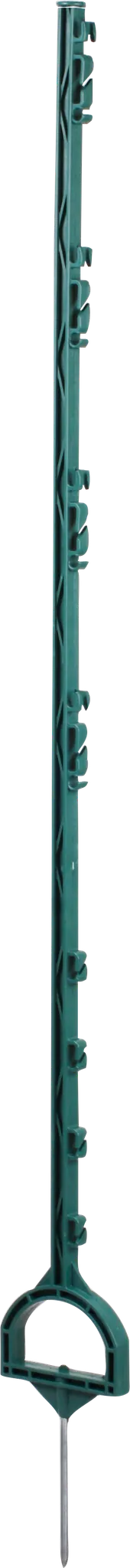 Steigbügelpfahl, 1,55 m, grün, mit Steigbügelfußtritt (10 Stück / Pack)