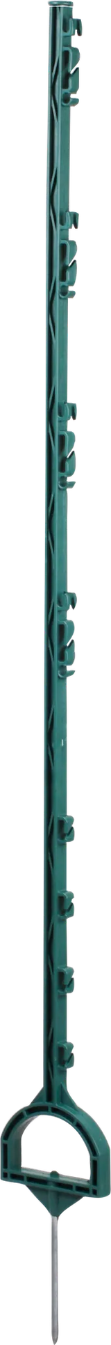 Steigbügelpfahl, 1,55 m, grün, mit Steigbügelfußtritt (10 Stück / Pack)