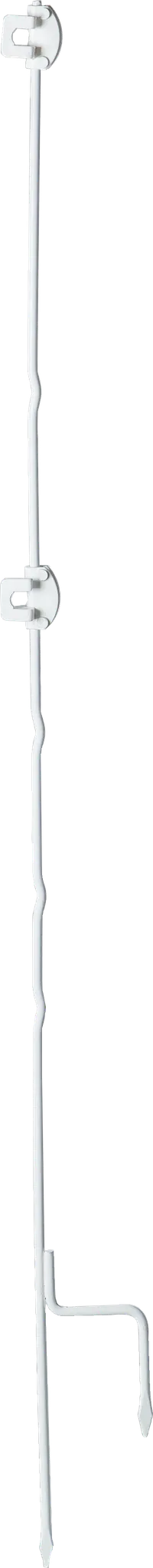 DrehFix Federstahlpfahl, 1,13 m mit 2 Isolatoren (10 Stück / Pack)