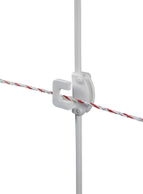 DrehFix Federstahlpfahl, 1,13 m mit 2 Isolatoren (10 Stück / Pack)