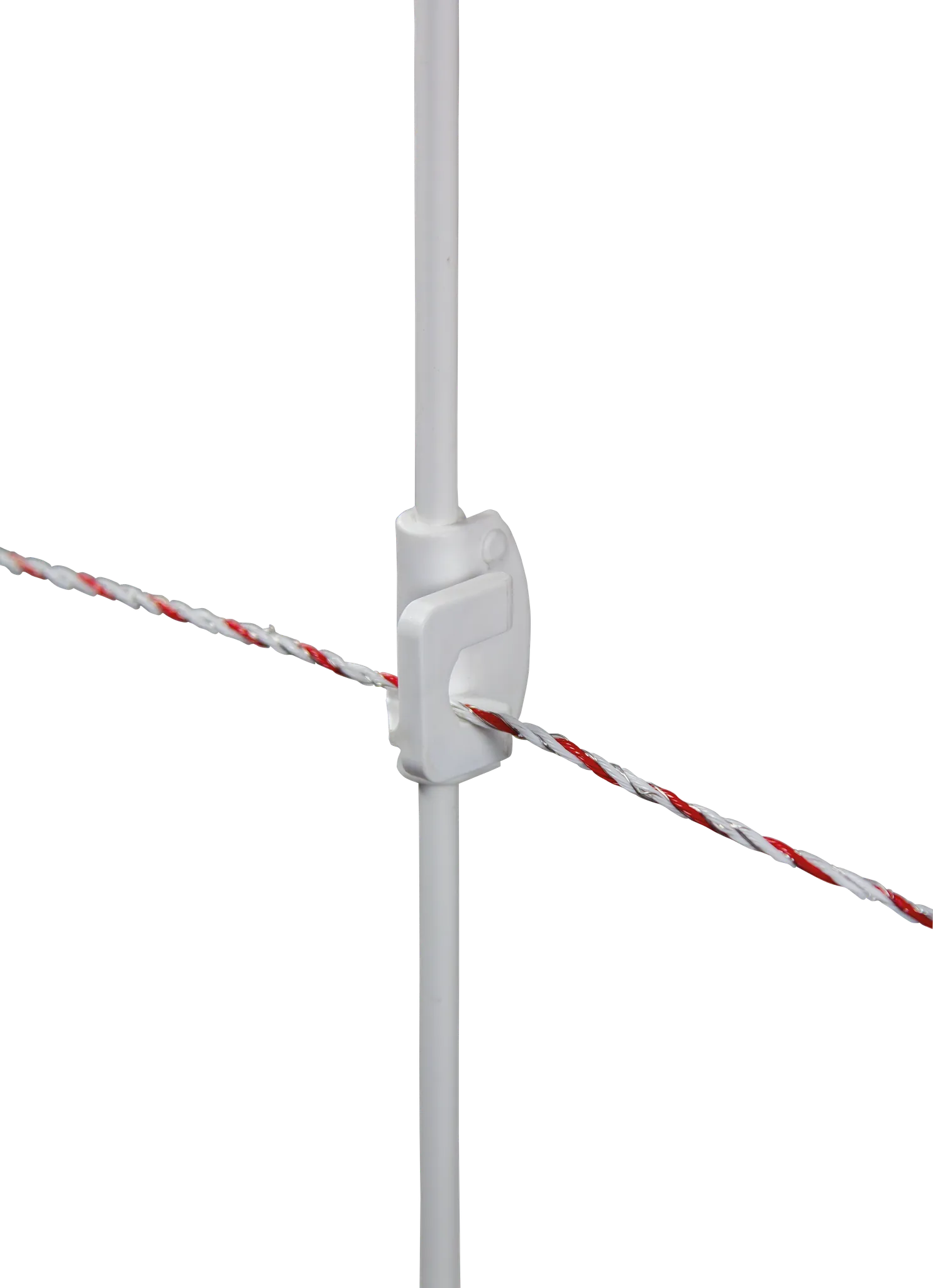 DrehFix Federstahlpfahl, 1,13 m mit 2 Isolatoren (10 Stück / Pack)