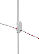 DrehFix Federstahlpfahl, 1,13 m mit 2 Isolatoren (10 Stück / Pack)