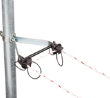 Abstands-Isolator-Torset, zur Elektrifizierung von fixen Weidezauntore