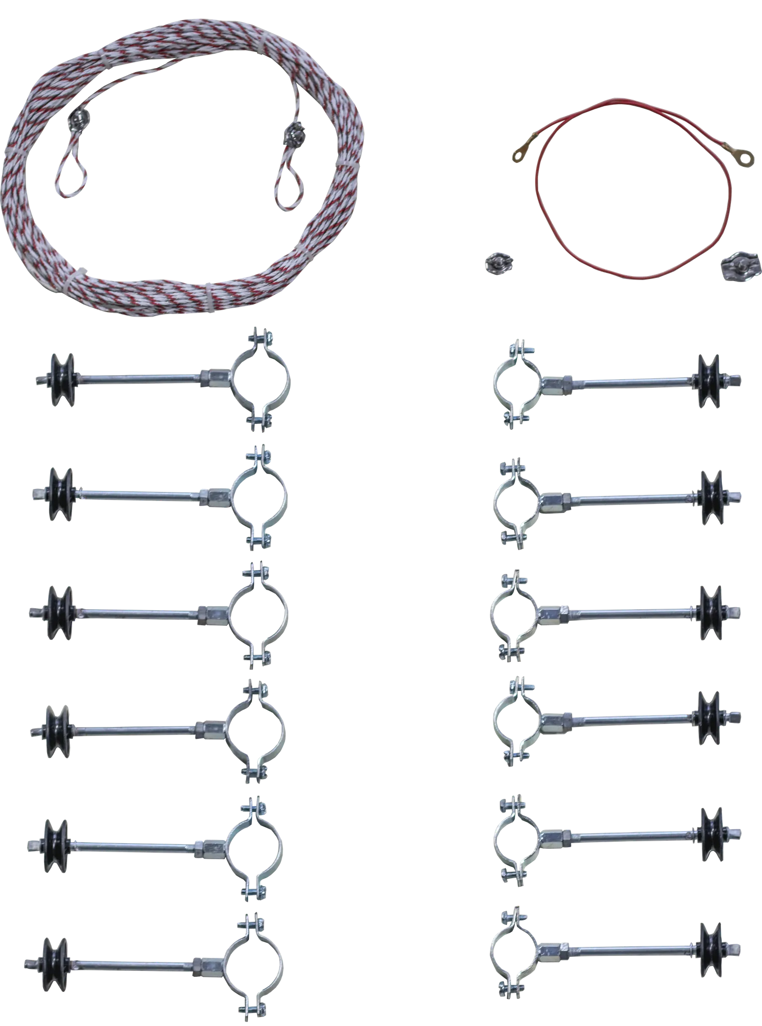 Abstands-Isolator-Torset Herdenschutz für verstellbare Profi-Weidezauntore