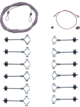 Abstands-Isolator-Torset Herdenschutz für verstellbare Profi-Weidezauntore