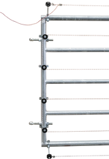 Abstands-Isolator-Torset Herdenschutz für verstellbare Profi-Weidezauntore
