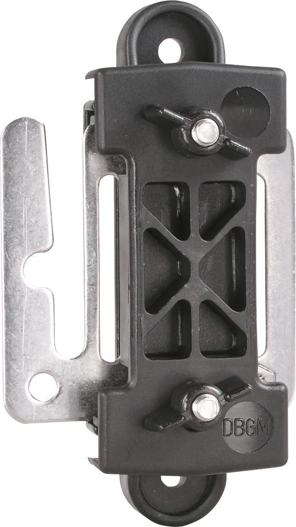 Breitband-Zug- und Eckisolator, mit Verbindungsplatte (3 Stück / Pack)