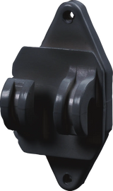 Festzaun-Isolator, schwarz, für Seil und HippoWire (25 Stück / Pack)