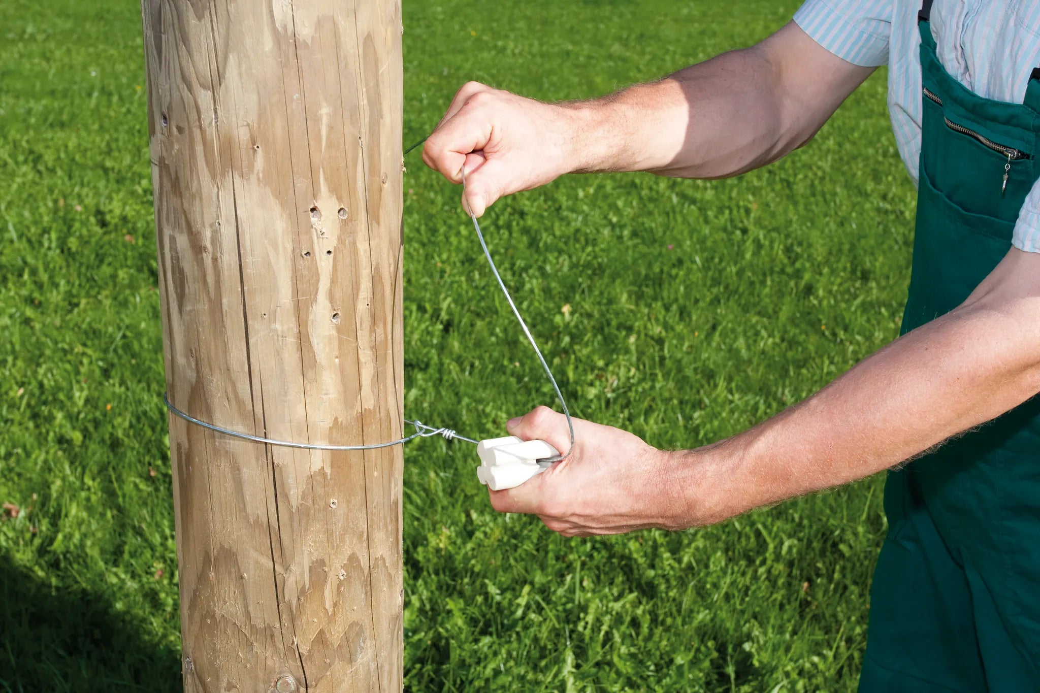 Porzellan-Zugisolator, für hohe Zugkraft (3 Stück / Pack)