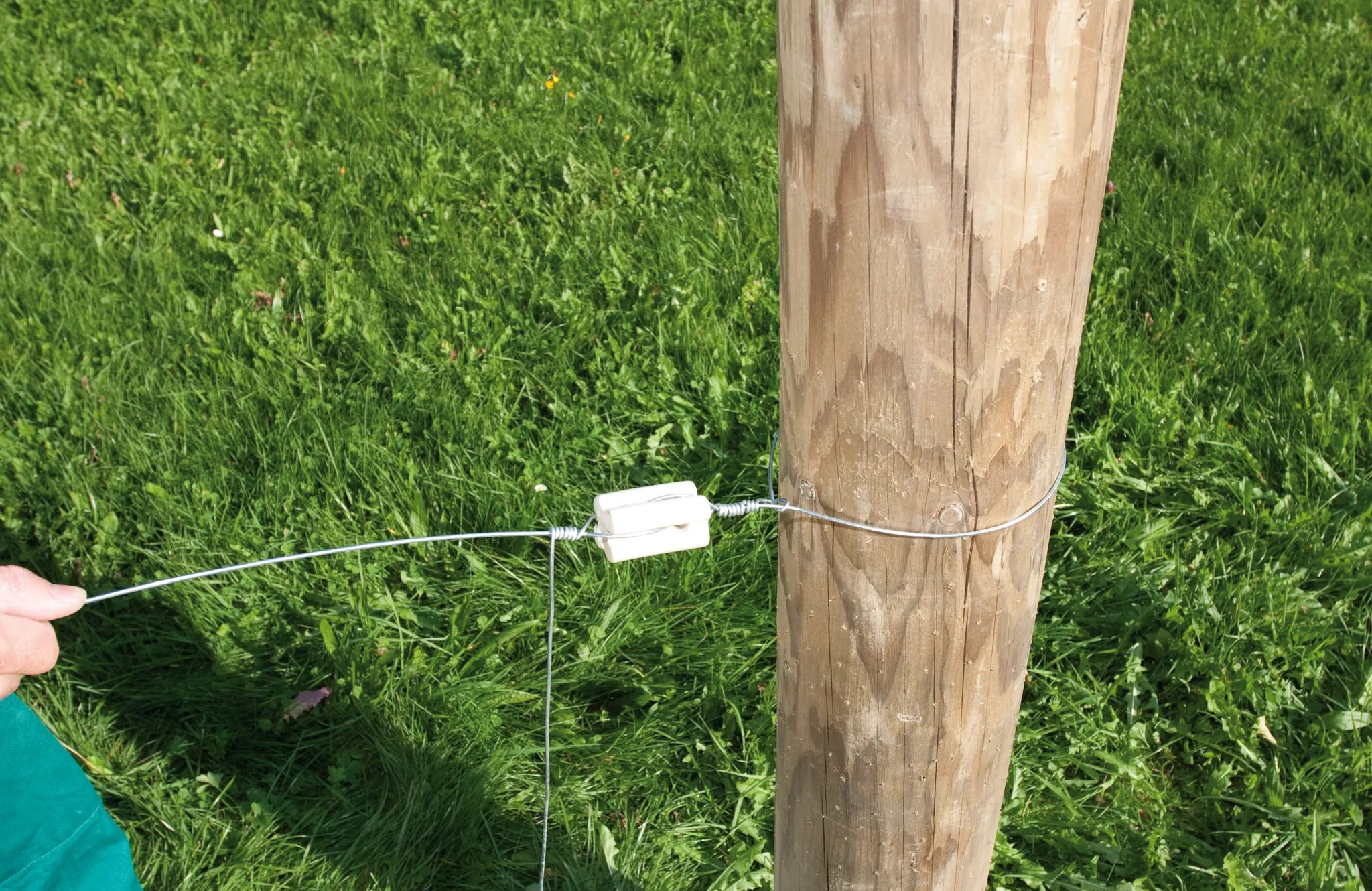 Porzellan-Zugisolator, für hohe Zugkraft (10 Stück / Pack)