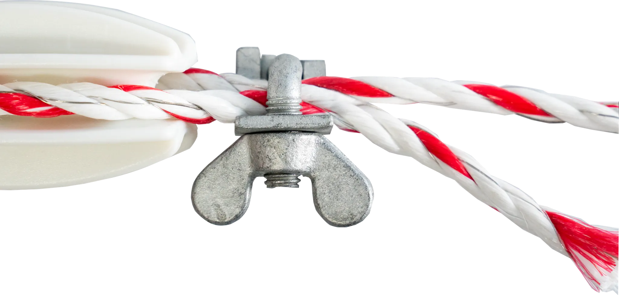 Winkelklemme, feuerverzinkt mit Flügelmutter (25 Stück / Pack)