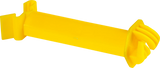 Abstands-Isolator gelb, für T-Pfosten für Litzen/Seile bis 6mm (25 Stück/Pack)