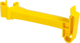 Abstands-Isolator Breitband, gelb für T-Pfosten (20 Stück / Pack)