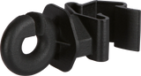 Ringisolator für T-Pfosten schwarz (25 Stück / Pack)