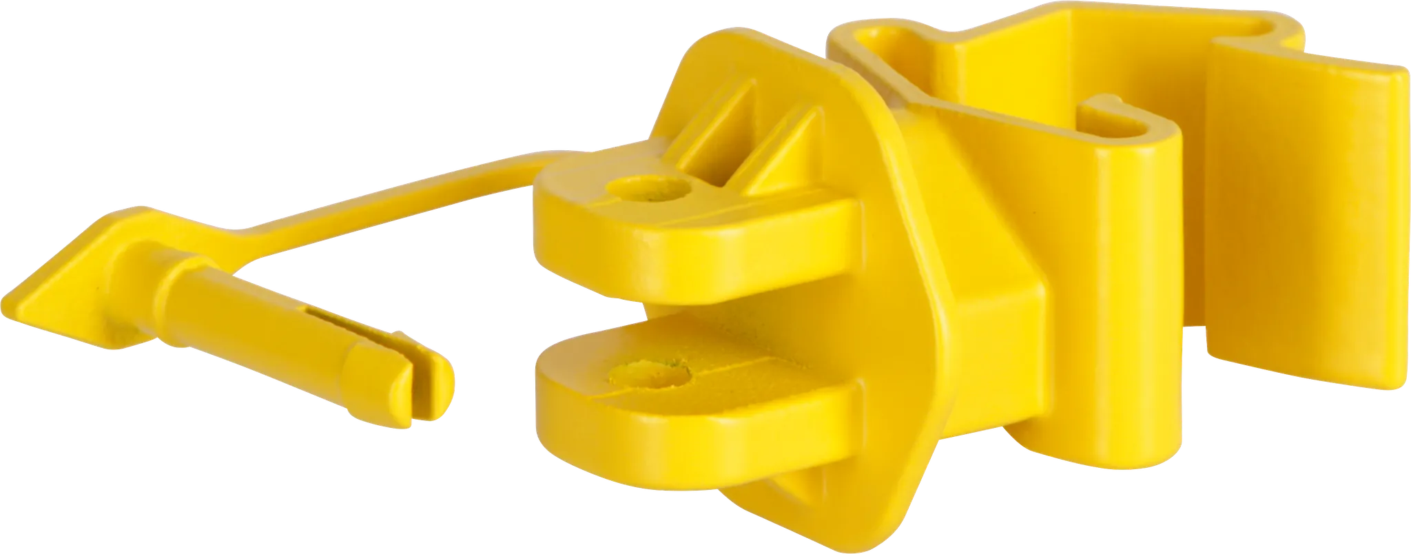 Standard-Isolator mit Stift, gelb, für T-Pfosten (25 Stück / Pack)