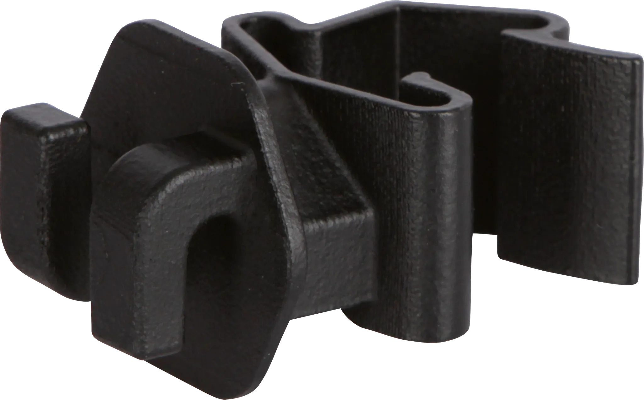 Standard-Isolator für T-Pfosten, schwarz (Karton mit 500 Stück)