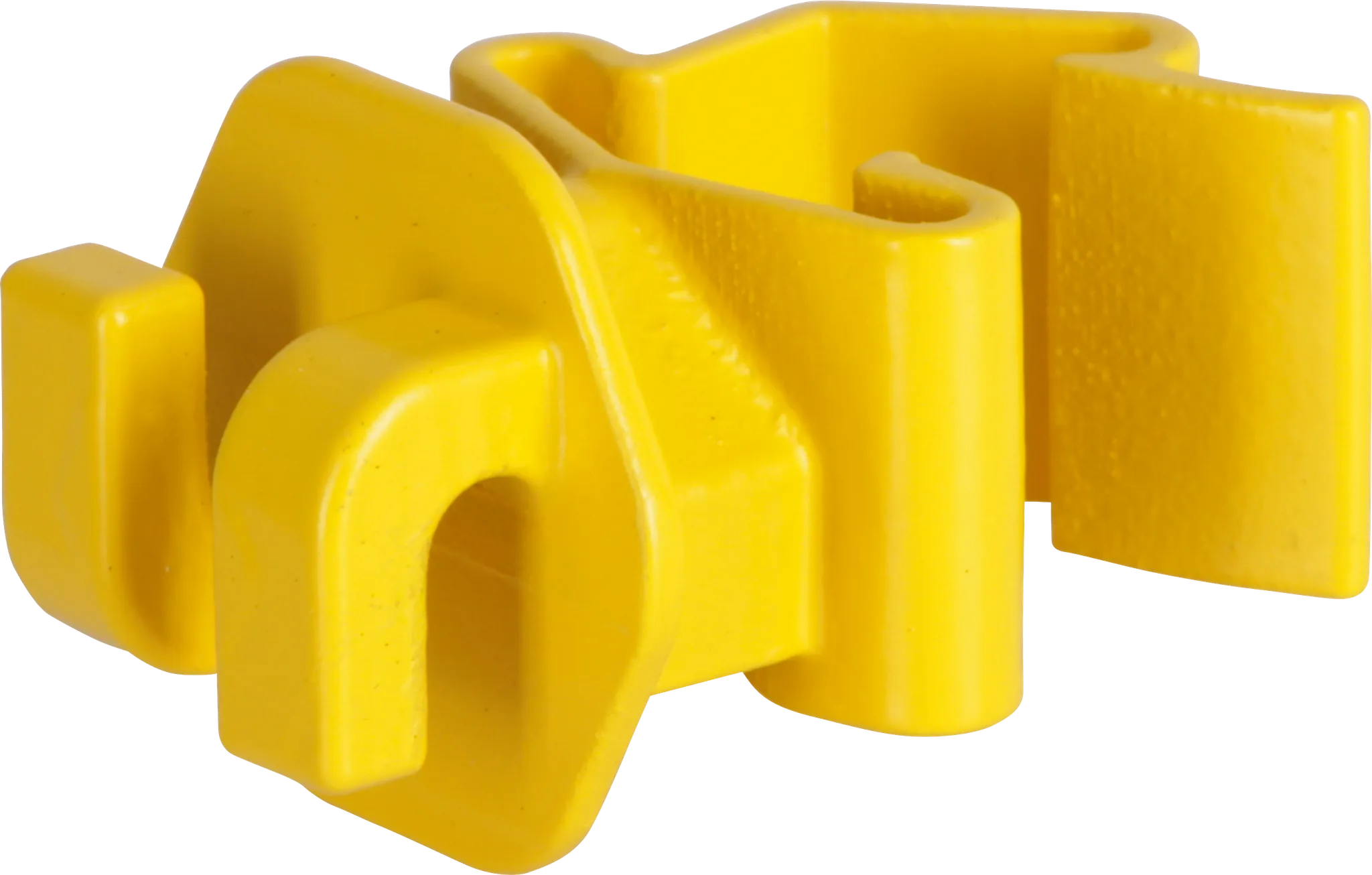 Standard-Isolator für T-Pfosten, gelb (25 Stück / Pack)