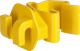 Standard-Isolator für T-Pfosten, gelb (500 Stück / Karton)