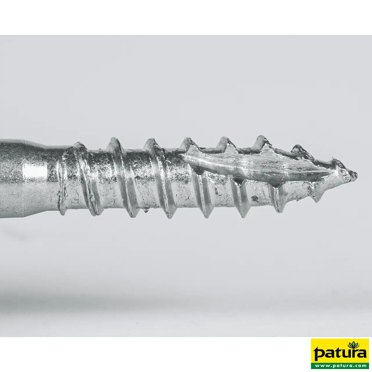 Ringisolator mit selbstschneidendem Holzgewinde, 6 mm Schaft