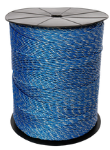 Tornado XL Litze, 400 m Rolle 8 Niro 0,20 mm, 3 Cu 0,30 mm, blau
