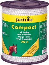 Compact Seil, 200 m Rolle 6 Niro 0,20 mm, weiss