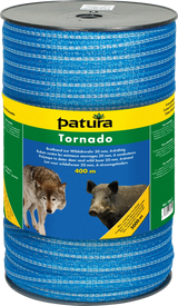 Tornado Breitband 20 mm, 400 m Rolle 5 Niro 0,20 mm, 1 CU 0,30 mm, blau