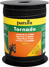 Tornado Breitband 38 mm, 200 m Rolle 11 Niro 0,16mm, 1 Cu 0,30mm, braun