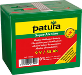 Super-Alkaline Weidezaun-Batterie 9 V / 55 Ah