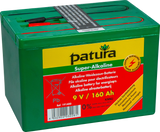 Super-Alkaline Weidezaun-Batterie 9 V / 160 Ah, kleines Gehäuse