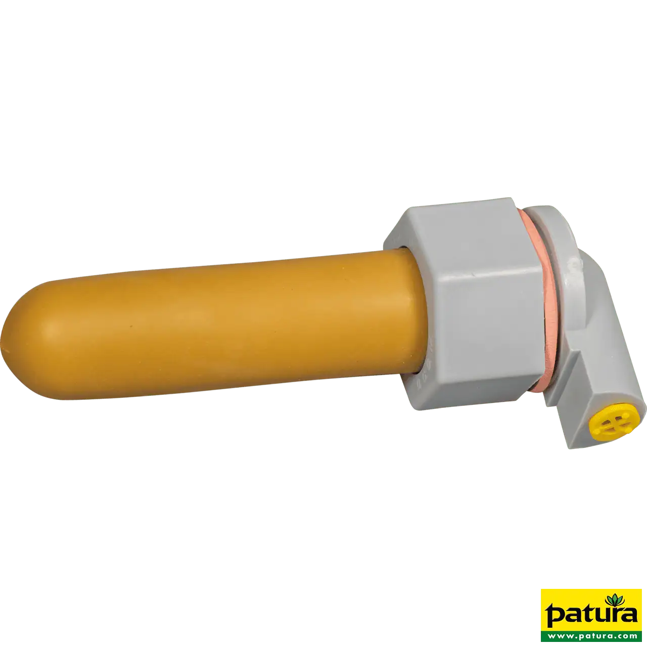 Sauger, weich (beige) mit Kugelventil für Nuckel-Tränkeeimer und