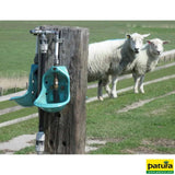 Rohrventil-Becken Mod. 370, emailliert, Gusseisen, ½" Messingventil, für Schafe und Ziegen