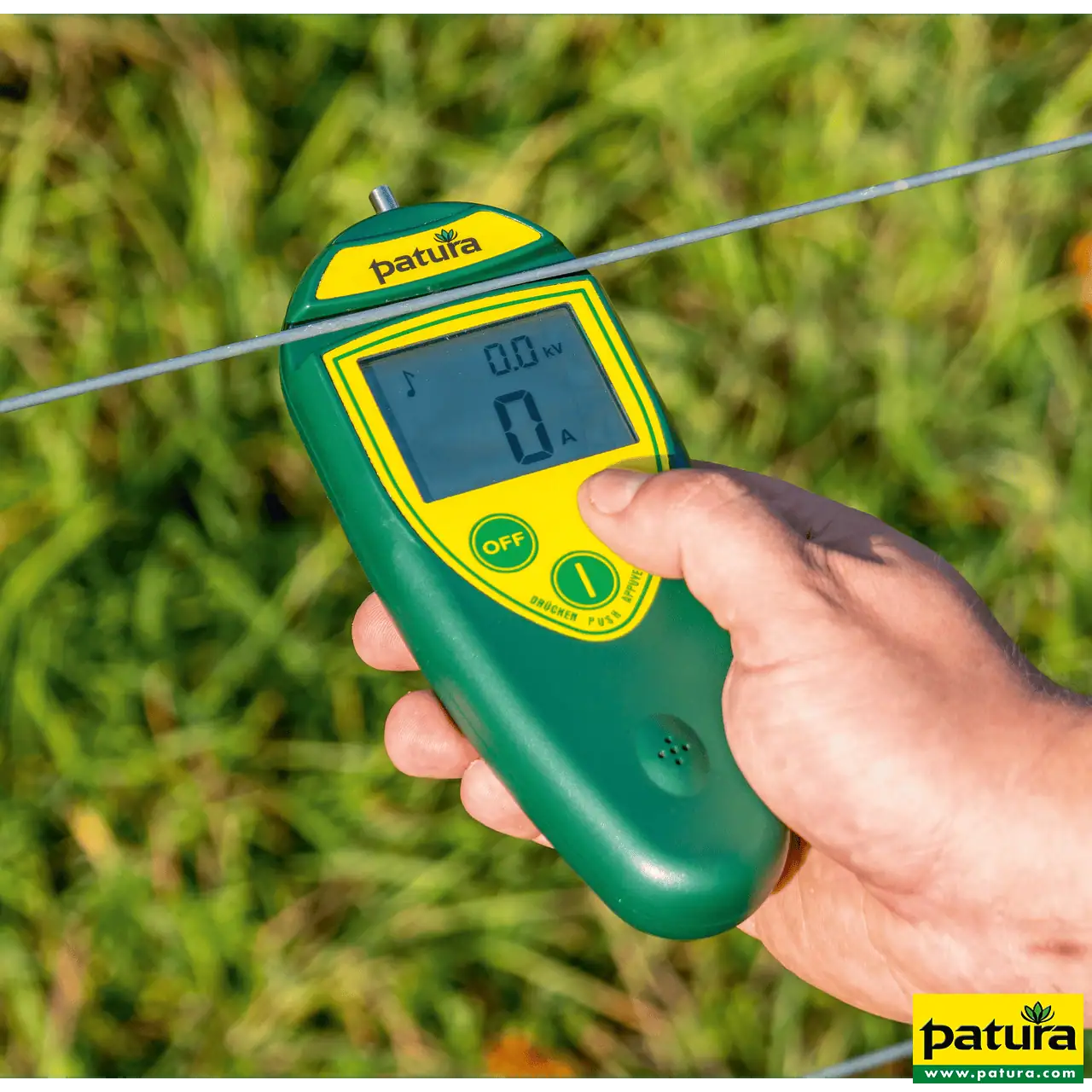 Fernbedienung mit Zaunkompass, Digital-Voltmeter und Amperemeter, kompatibel mit PATURA P 4600, P 6000, P 8000